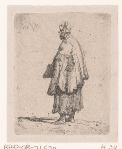 Beggar woman