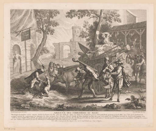 Company Arrives at an Inn
