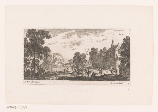 River with houses on both sides
