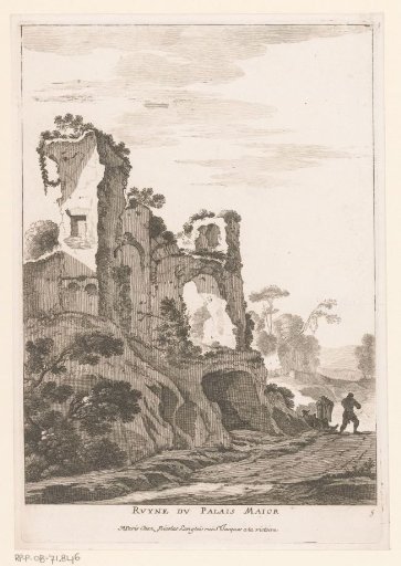 Landscape with a ruin