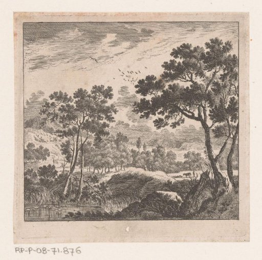 Landscape with a lake