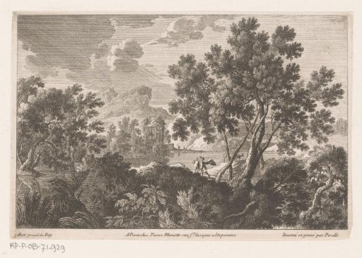 Landscape with a ruin