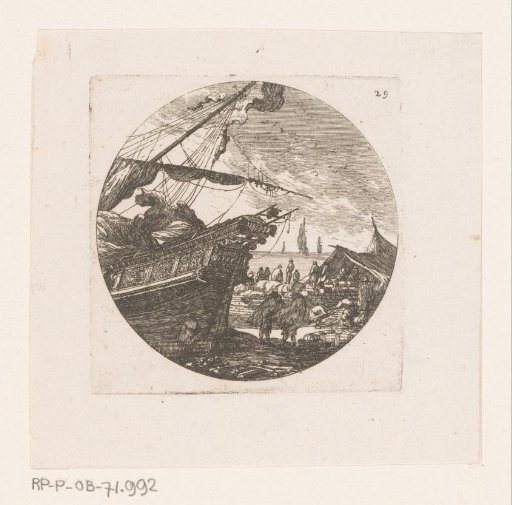 Ship at a Harbour