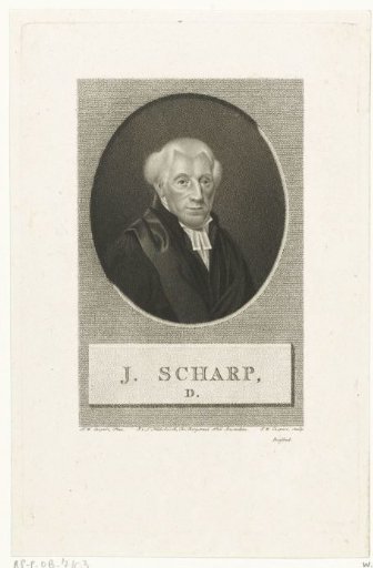 Portrait of Jan Scharp