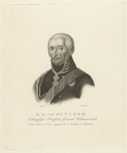 Portrait of Gebhard Leberecht von Blücher