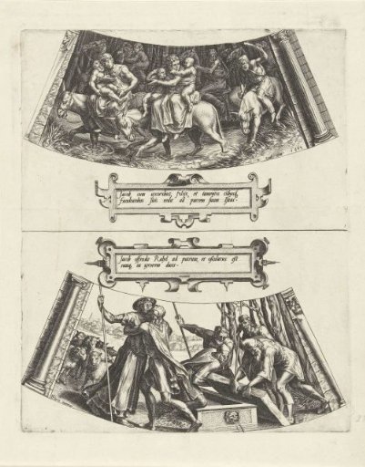 The Return of Jacob to Canaan and The Meeting of Jacob and Rachel at the Well