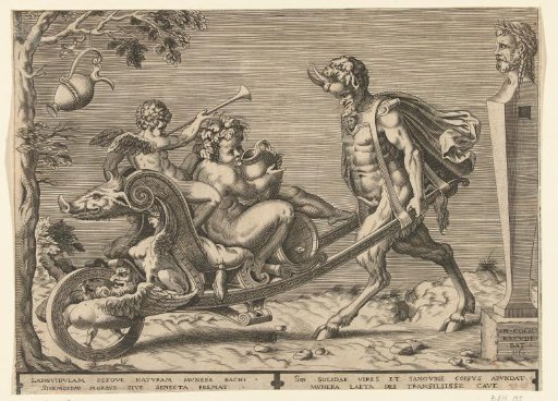 Bacchus as a Child on a Wheelbarrow