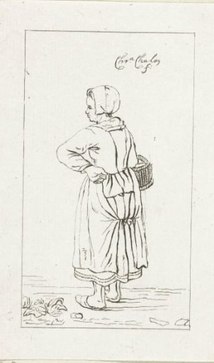 Woman with basket