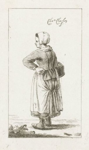 Woman with basket
