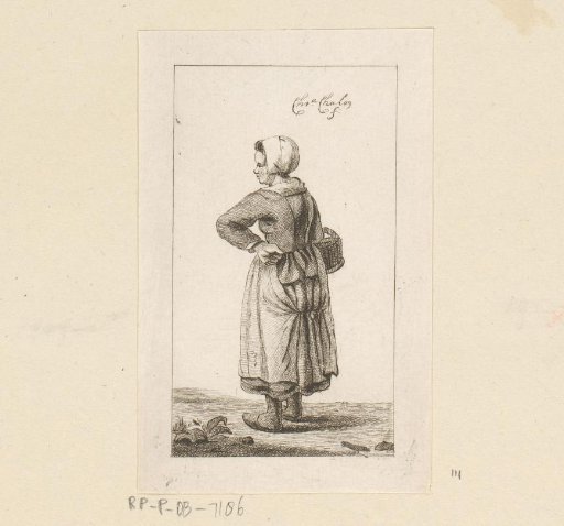 Woman with basket