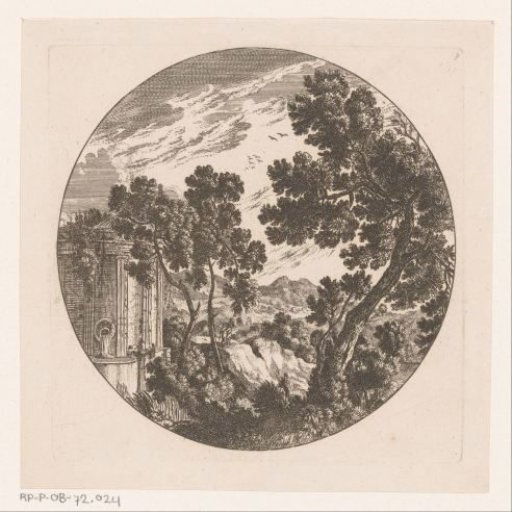 Landscape with spring