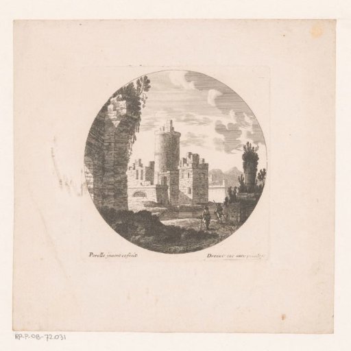 Landscape with castle