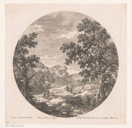 Landscape with travellers and pack animal