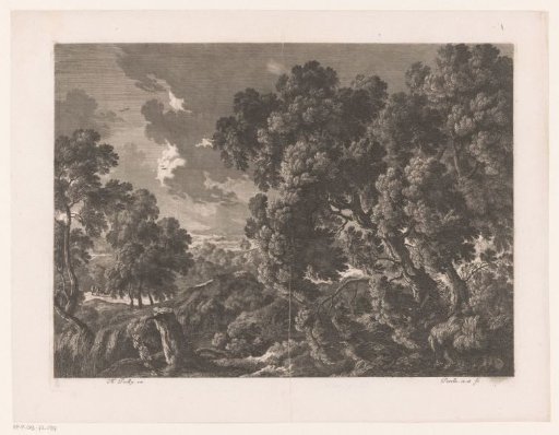 Landscape with trees