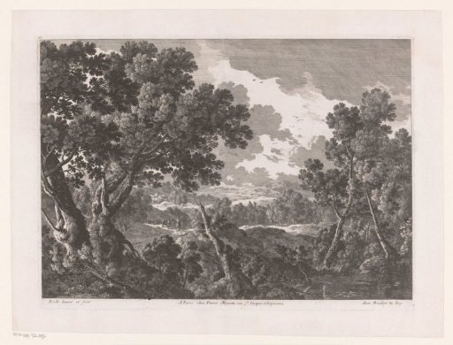 Landscape with trees