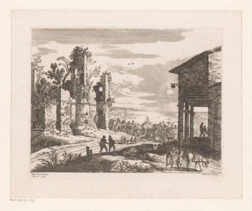 Landscape with the Good Samaritan at the inn