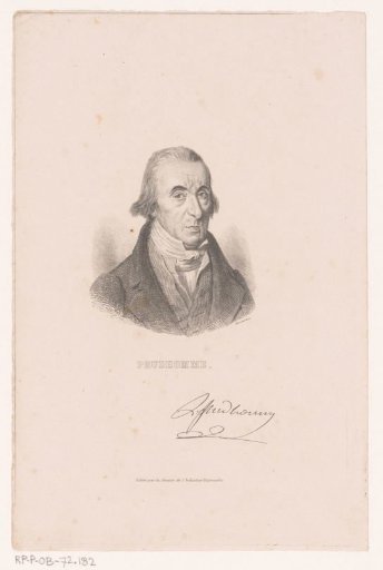 Portrait of Louis-Marie Prudhomme