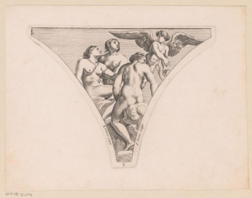 Cupid Shows Psyche to the Graces