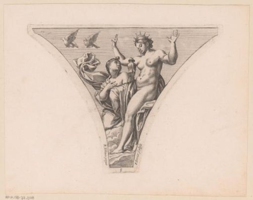 Psyche Gives Venus the Urn of Proserpina