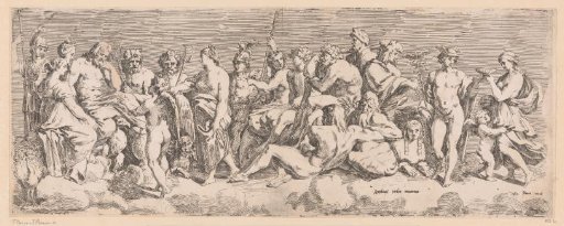 Psyche Admitted to the Gods of Olympus