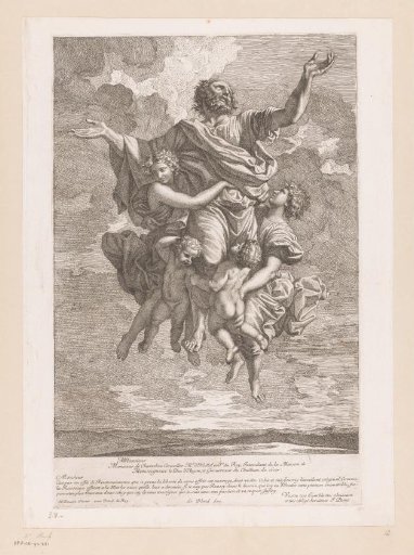 Paul carried to heaven by angels