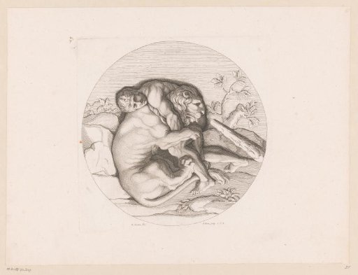 Hercules in Combat with the Nemean Lion