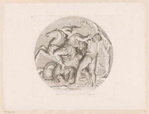 Hercules Fights with the Amazons