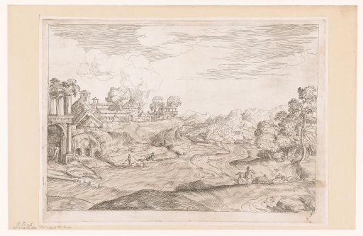 Landscape with a Rapidly Flowing River