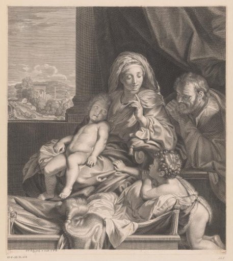 The Holy Family with John the Baptist