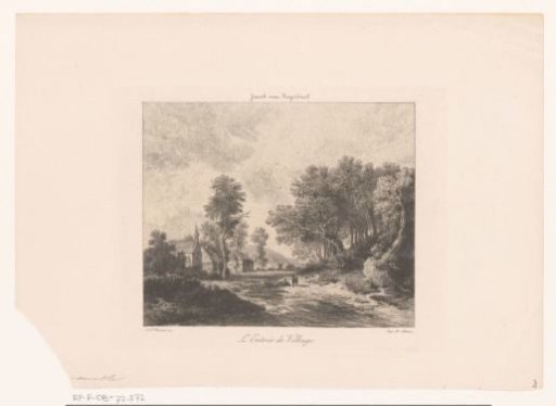 Landscape with village
