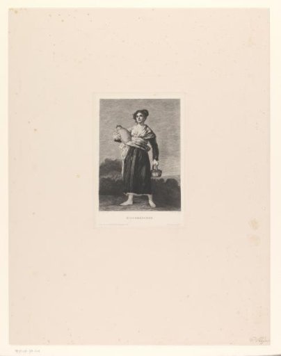 Landscape with a Milkmaid Carrying a Jug on Her Hip