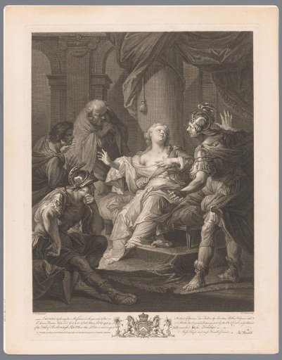 Lucretia Laments Her Misfortune