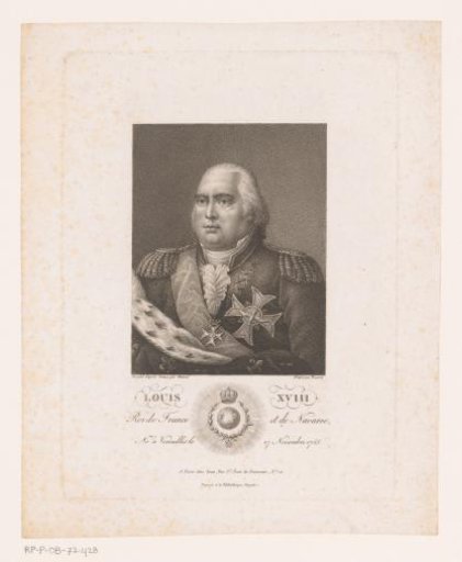 Portrait of Louis XVIII
