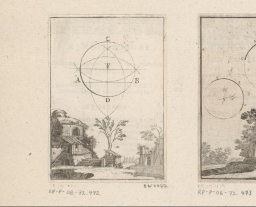 Finding the center of a given circle