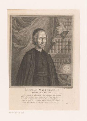 Portrait of Nicolas Malebranche