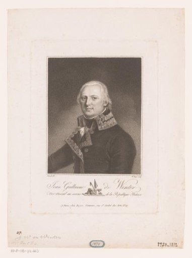 Portrait of Jan Willem de Winter