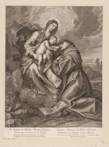 The Virgin and Child with Kneeling Saint Anthony of Padua