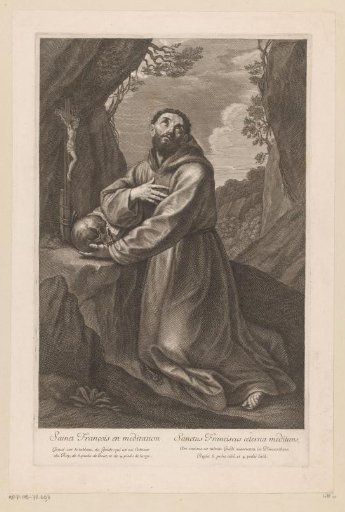 Saint Francis of Assisi in Meditation