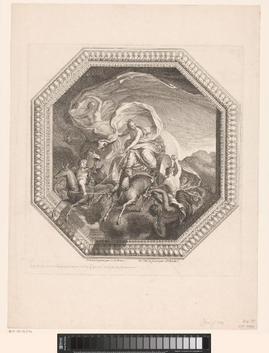 Diana on a chariot drawn by stags