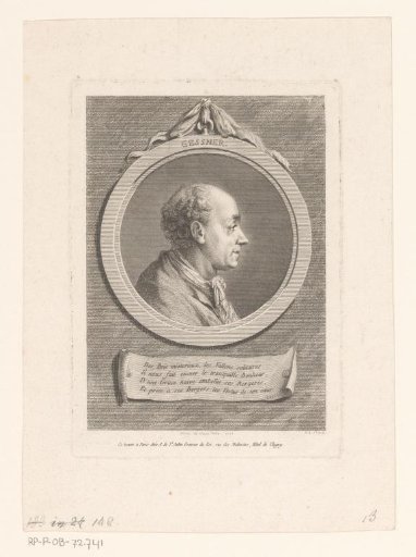 Portrait of Salomon Gessner
