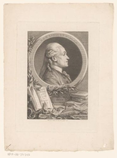 Portrait of Simon-Nicolas Henri Linguet