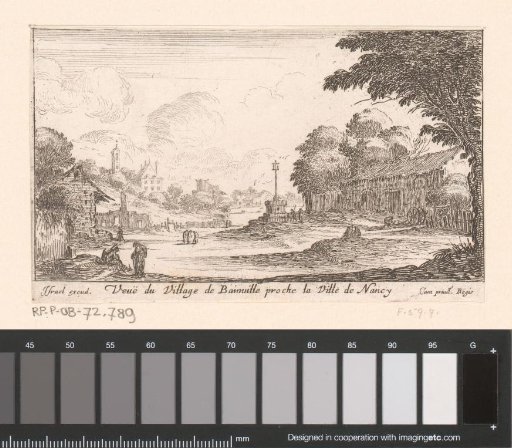 View of the village of Bainville