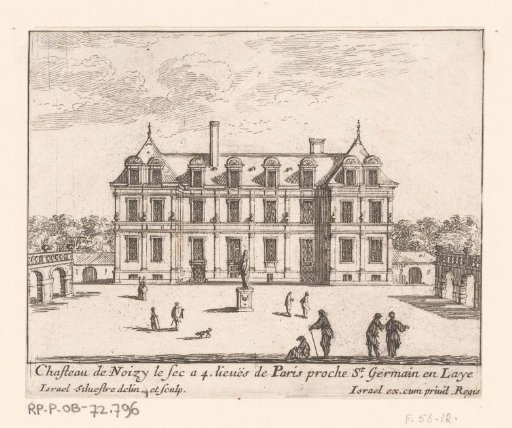 View of the castle of Noizy