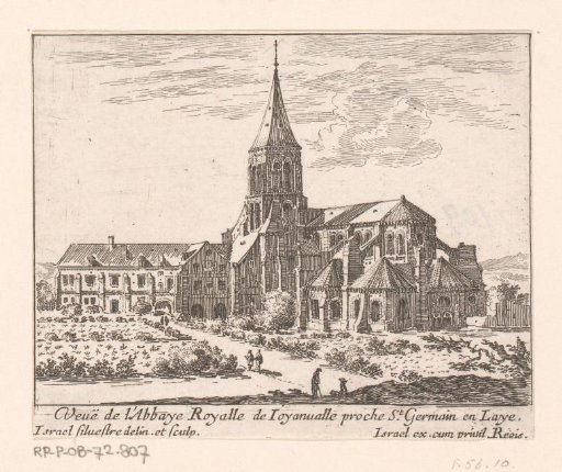 View of the abbey of Joyenval
