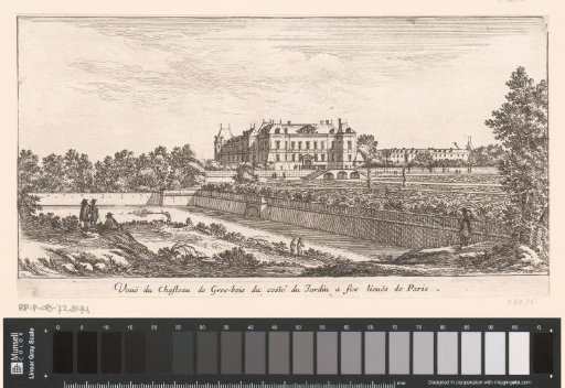 View of Grosbois Castle