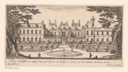 View of the Hôtel de Soissons