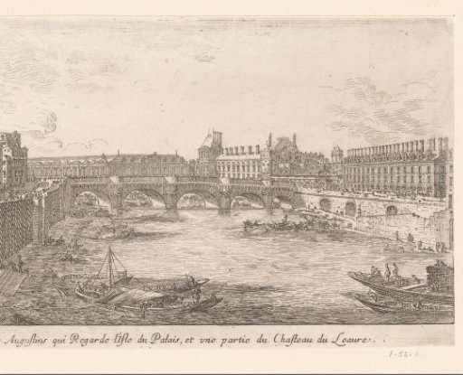 View of the Seine with the Augustinian monastery
