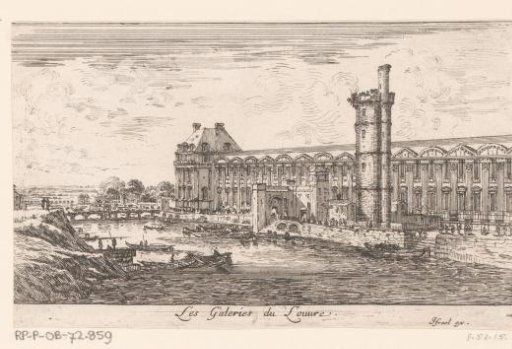 View of the Louvre