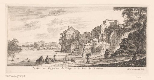 View of the bridge of Charenton