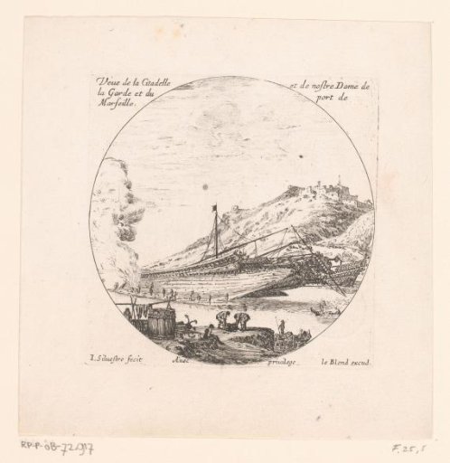 View of the harbour of Marseille